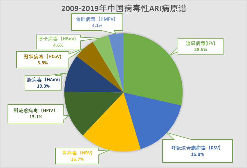 中國(guó)呼吸道感染大數(shù)據(jù)（2009-2019年）